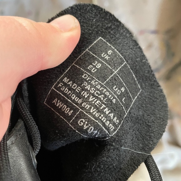 LAST CHANCE removing listing by dec9 Vintage Pascal Dr. Marten Boots Size 6m/ 8w - Picture 4 of 5